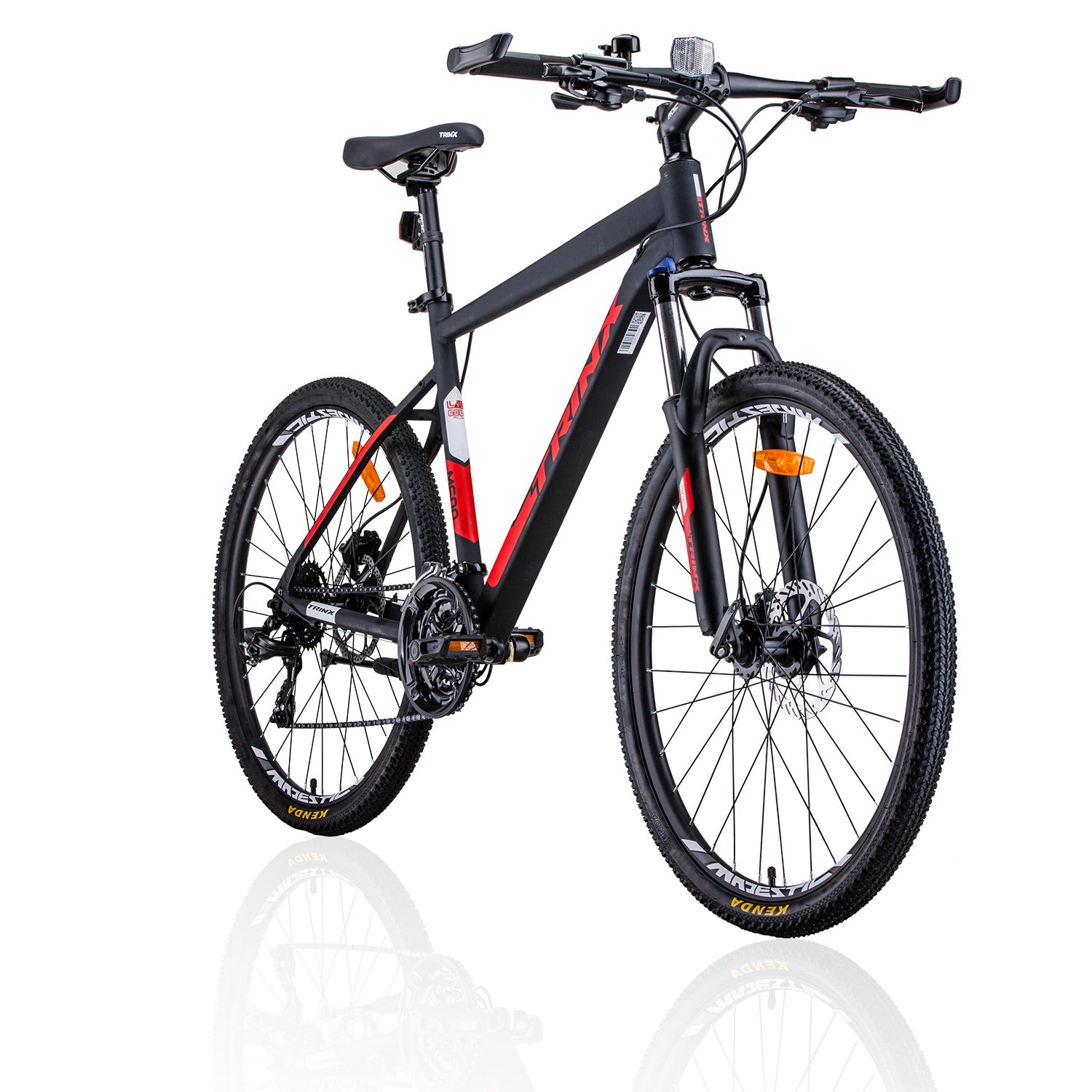 Trinx M600 Mountain Bike 24 Speed MTB Bicycle 21 Inches Frame Red