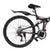 26 Folding Mountain Bicycle 21 Speed Shimano Foldable Bike Black Color