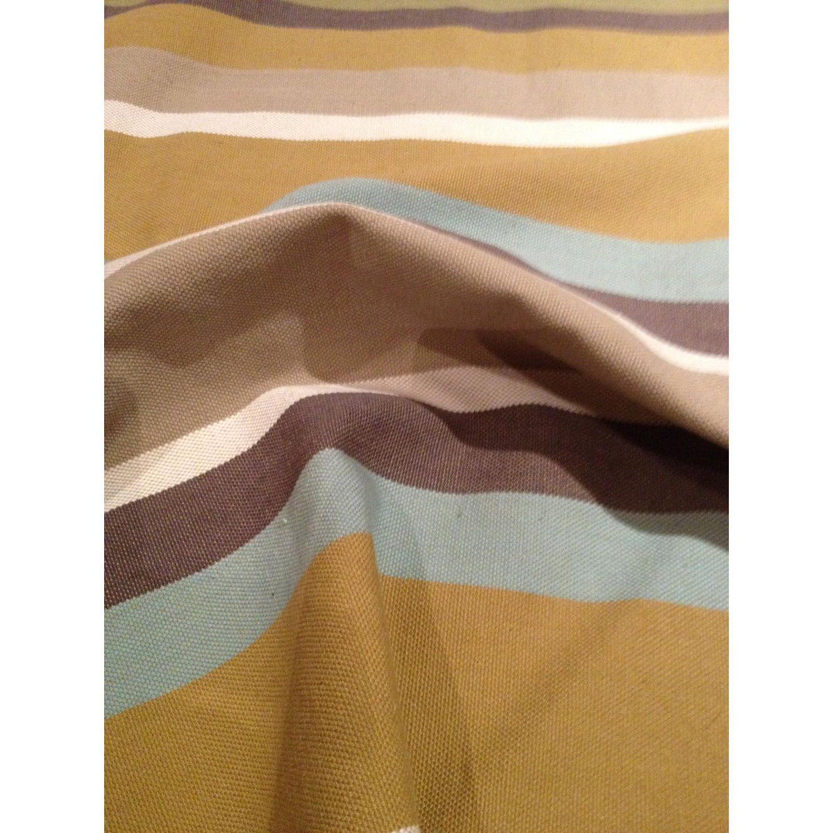 Pack of 4 Corban Aqua Rectangle 35x70cm Striped Multicoloured Cushion Cover Nautical