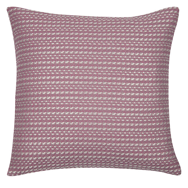 Fern Rose Soft Pink &amp; White Cushion Cover Made In Europe