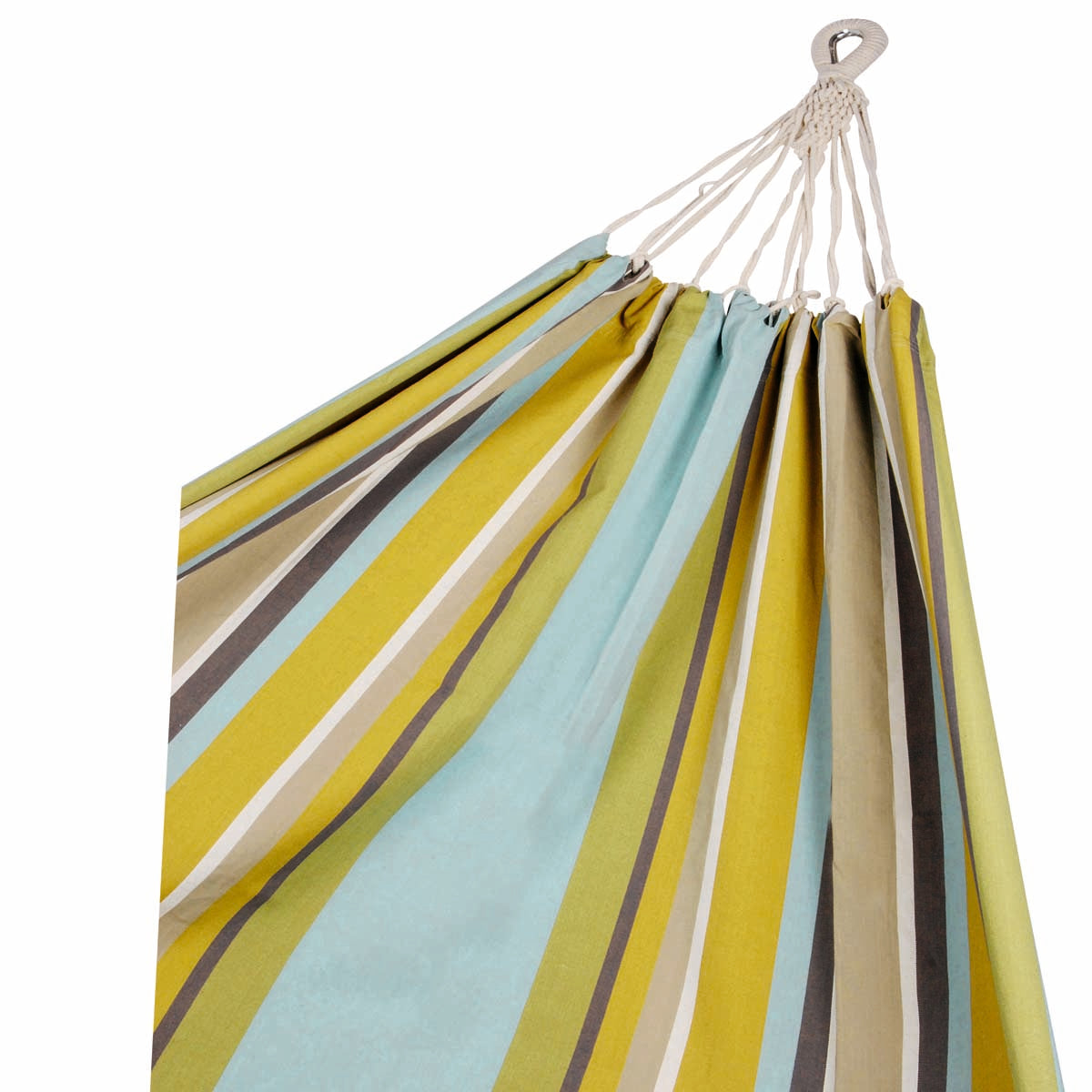 Corban Aqua Hammock Multicoloured Stripes 220x140cm