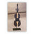 Violin Statue Display Ornament for Home Decor in Copper Finish