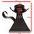 Decorative Black Metal Tea Light Candle Holder with Handle