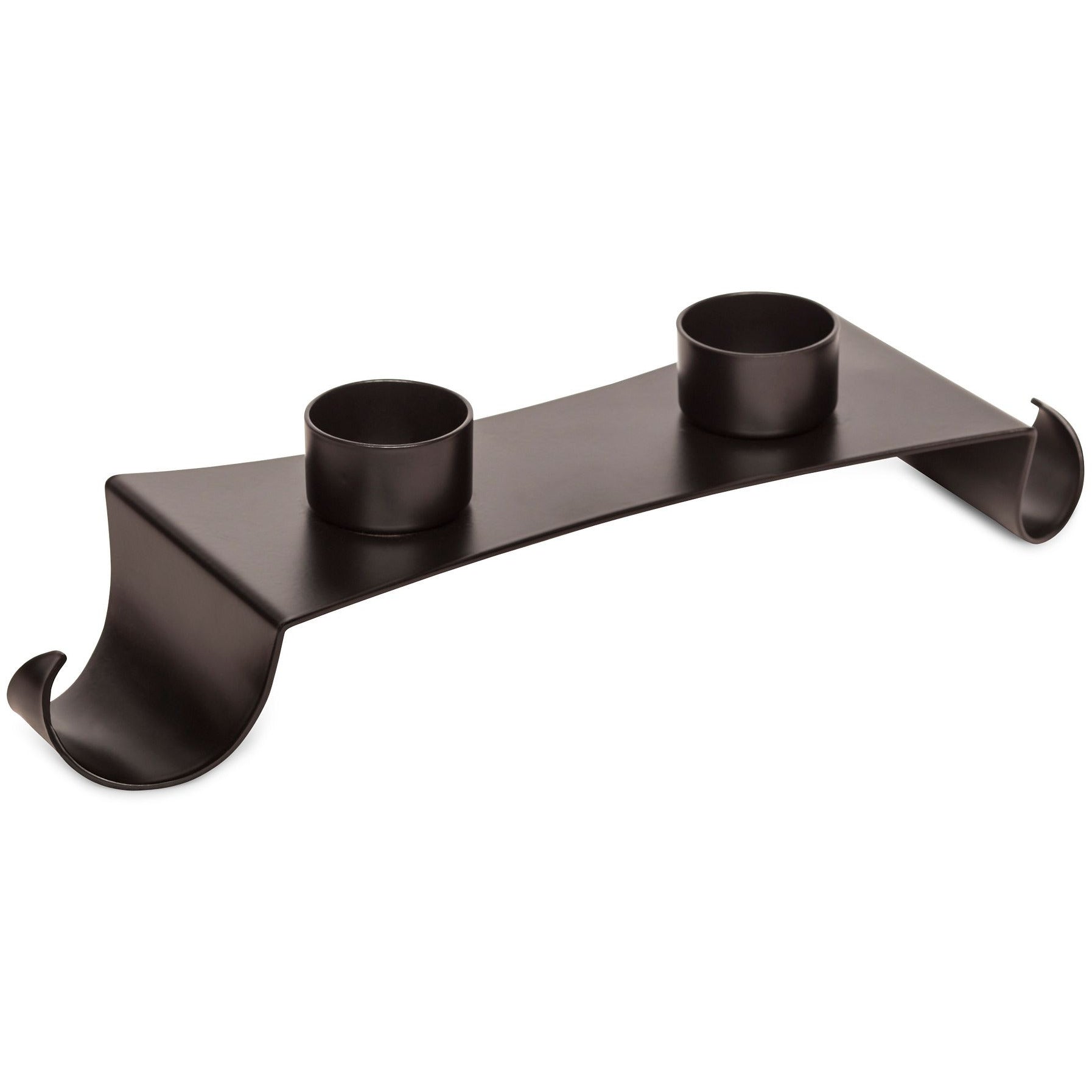 Decorative Black Metal Tea Light Candle Holder Stand