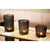 Wired Mesh Tealight Black Candle Holders - Set of 3