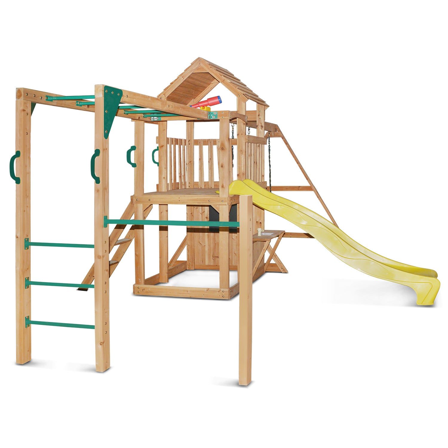 Lifespan Kids Coburg Lake Play Centre with Yellow Slide