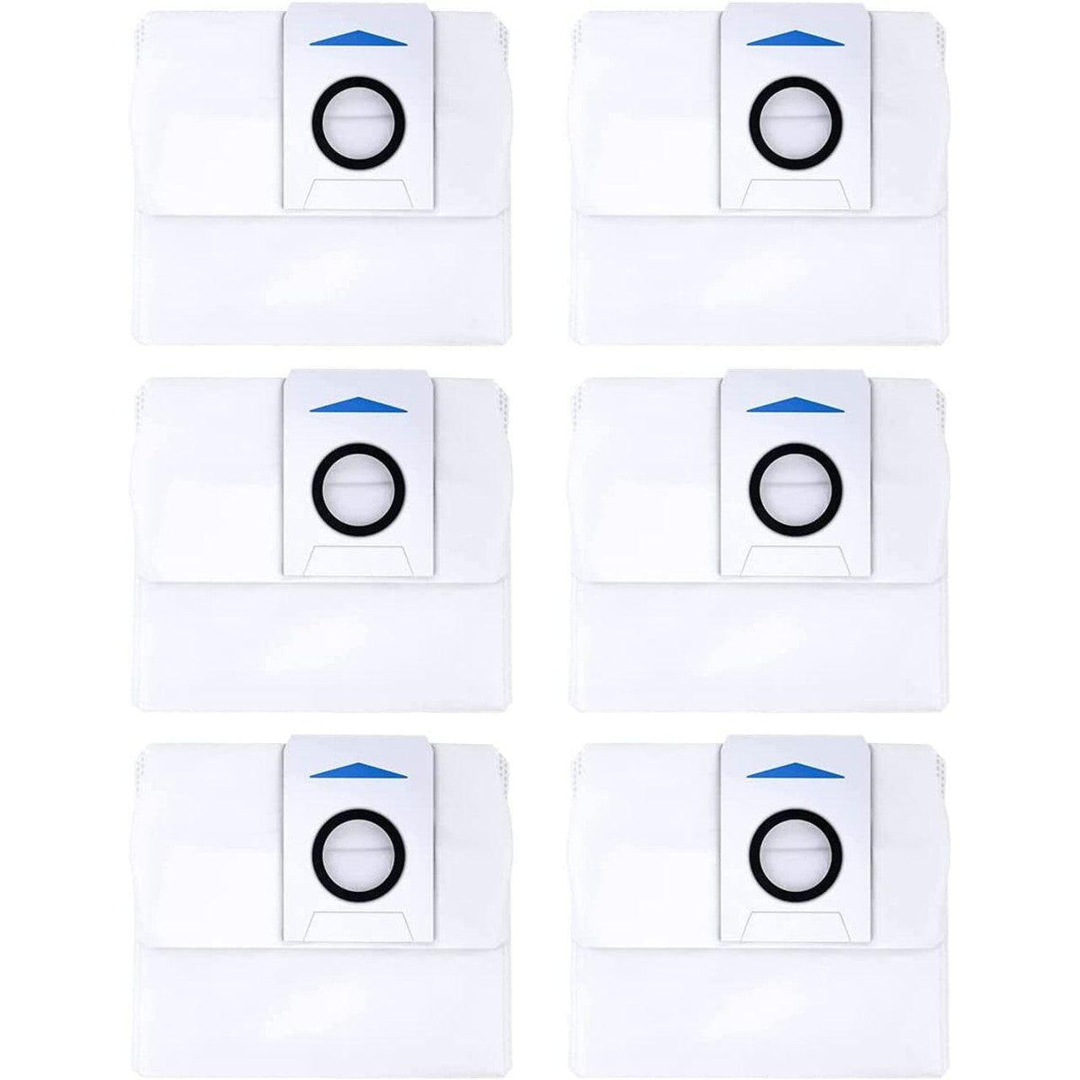 6 X Auto Empty Station Dust Bags For Ecovacs Deebot X1 Omni Series Robots