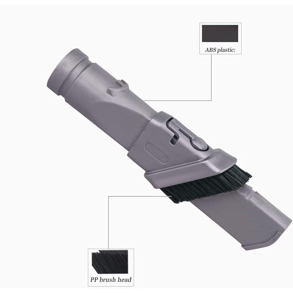 2 in 1  Crevice and brush tool for Dyson V6