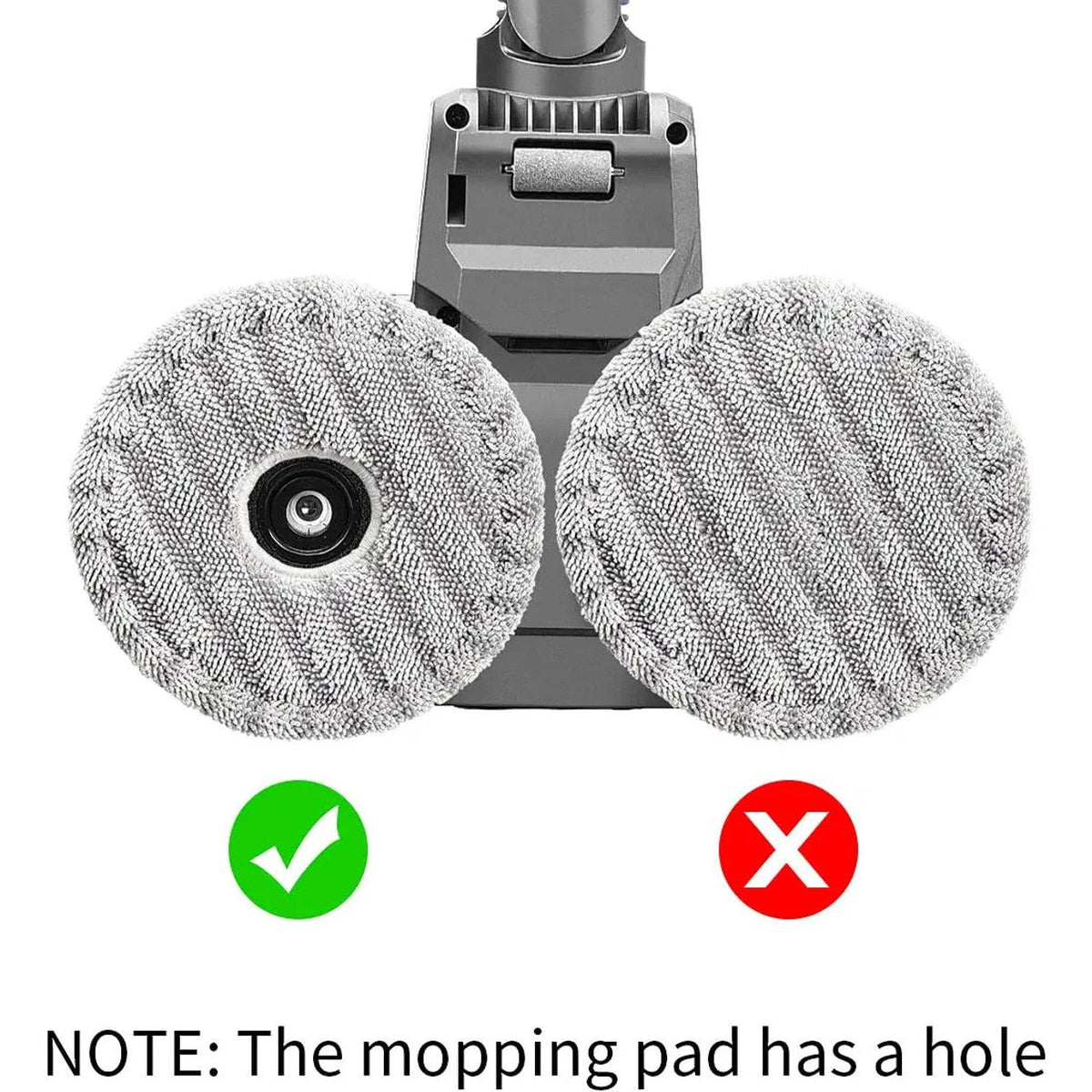 Mop Pads for Hygieia Gen3 Superior Mop & Vacuum Tool for Dyson