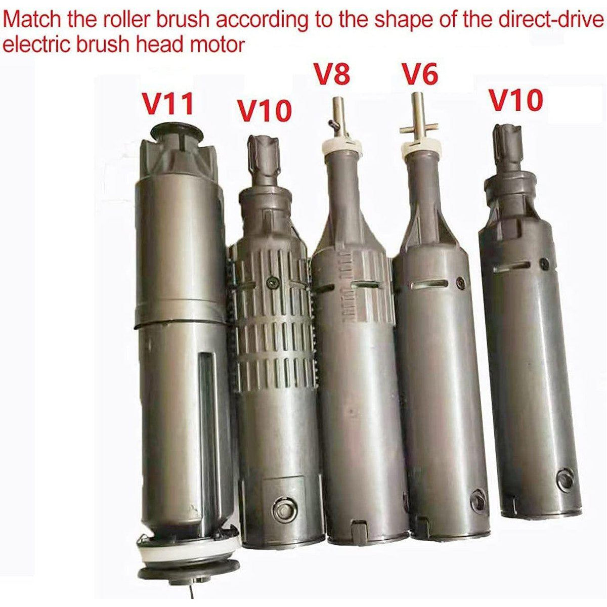 Roller brush for Dyson V6 Absolute, Motorhead, Animal Origin & Animal Extra