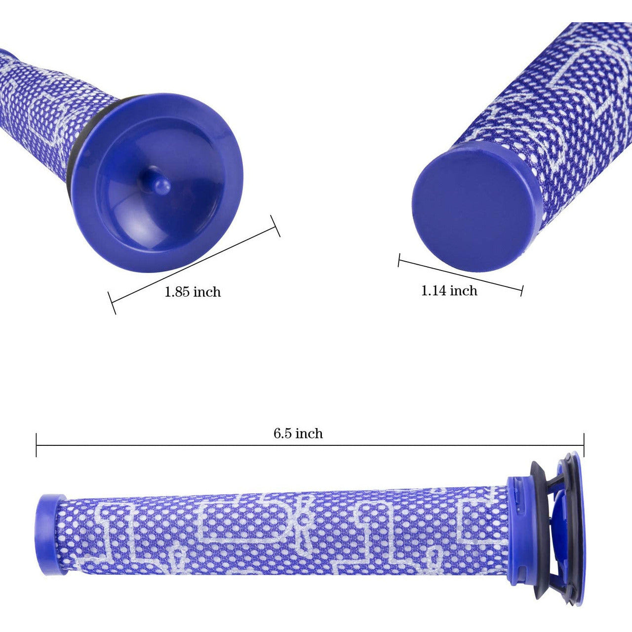 Filter for DYSON V6, V7, V8,  DC58, DC59, DC61, DC62 stick vac