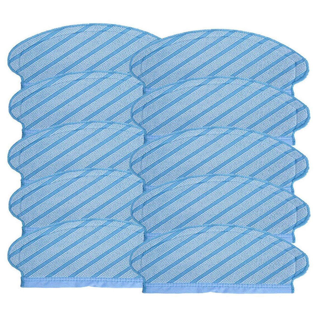 10 X Washable Mopping Pads For Ecovacs Deebot Ozmo 700, 750, 920, 950, N7 &amp; T5 Robot Vacuum Cleaners