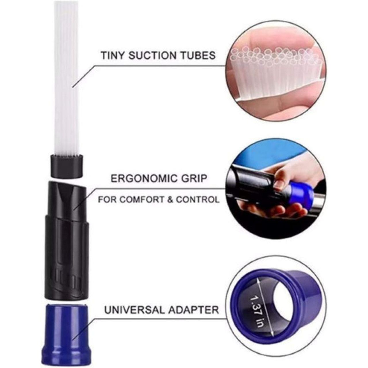 Straw Vacuum Dusting Brush for DYSON V6, DC35, DC39 Vacuum Cleaners