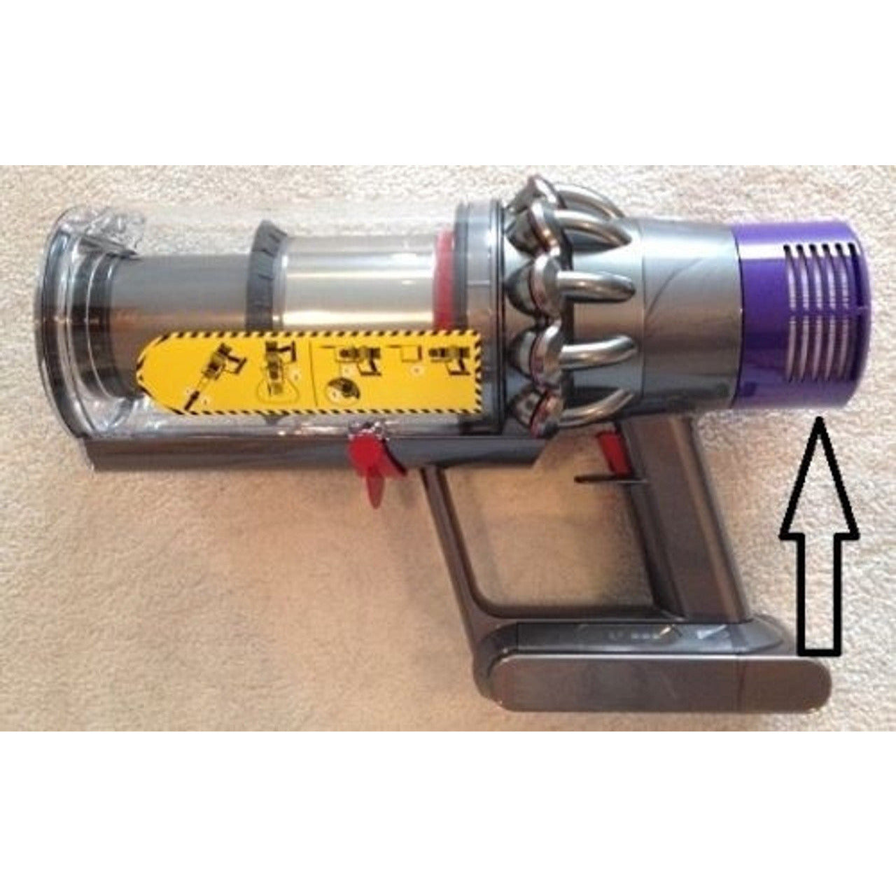 2  x HEPA Filters for Dyson V10 Vacuum Cleaners