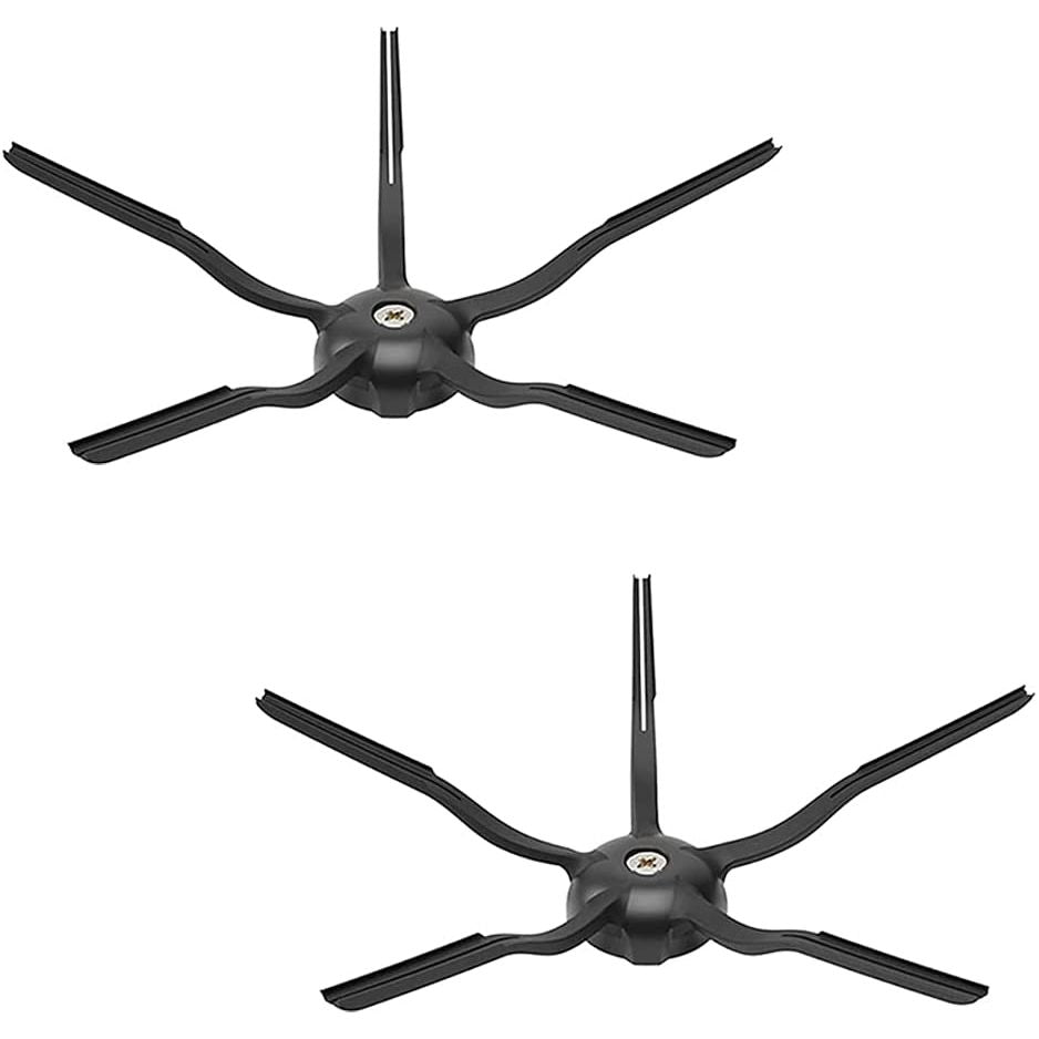 2 X Silicone Side Brushes for Xiaomi Roborock  S7, S6, S5, E35, E20, Mi