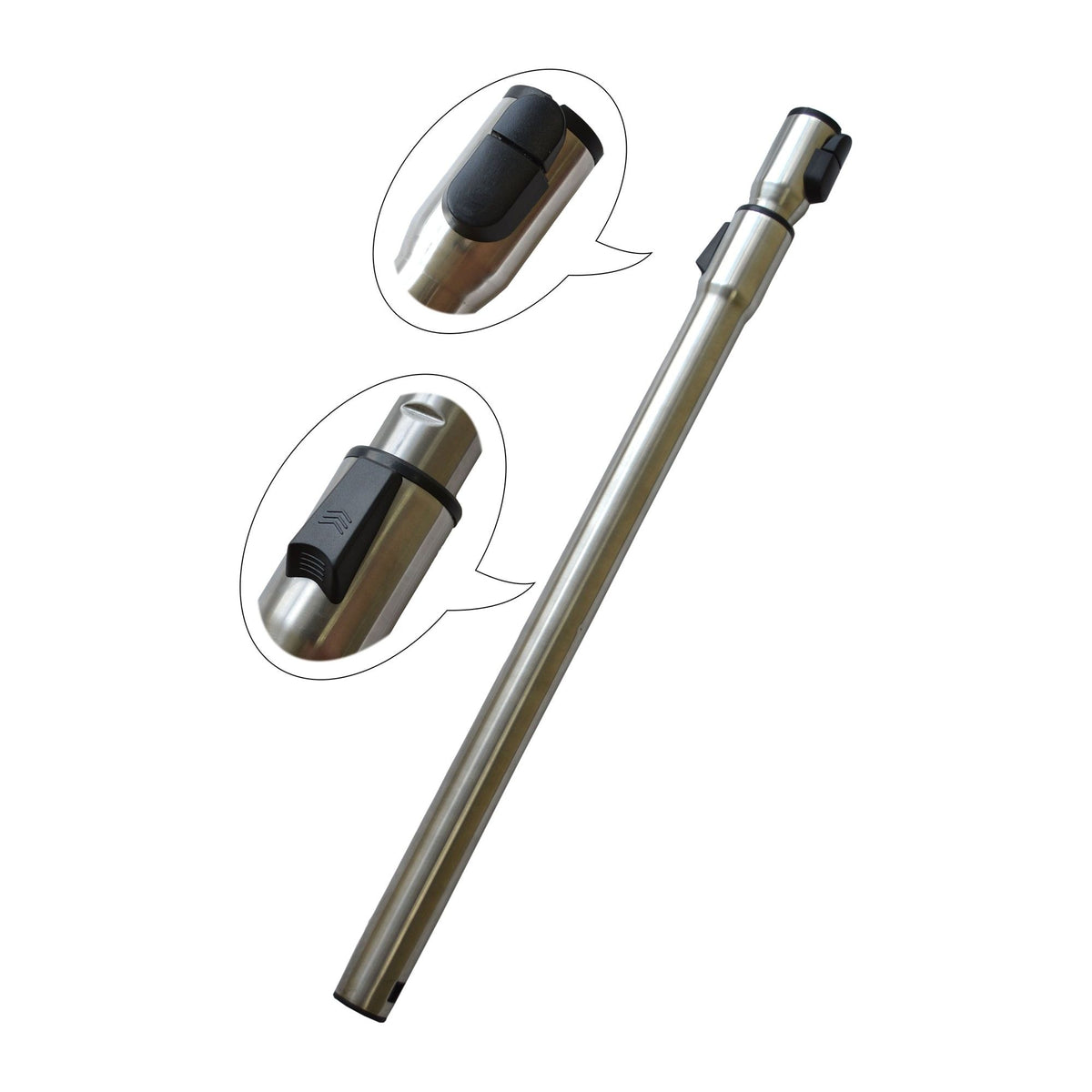 Telescopic rod for Miele vacuum cleaners