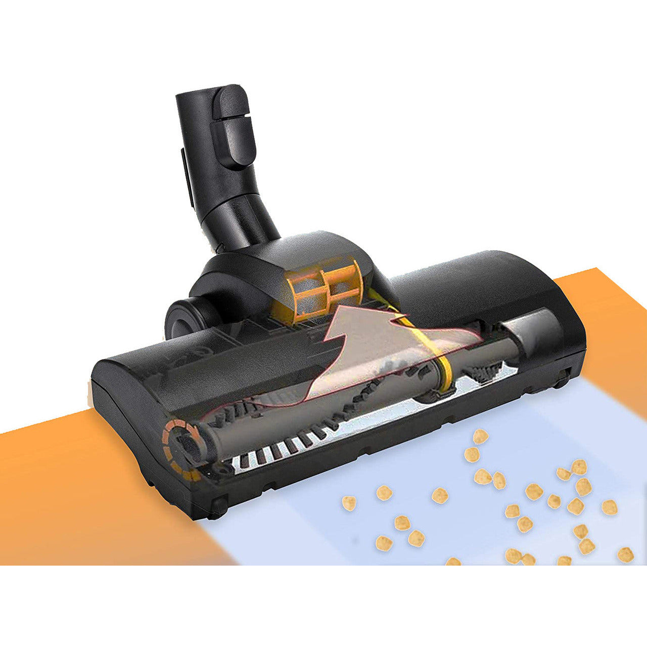 Turbo Head for Miele Vacuum Cleaners - TuboTeQ Equivalent Turbo Brush