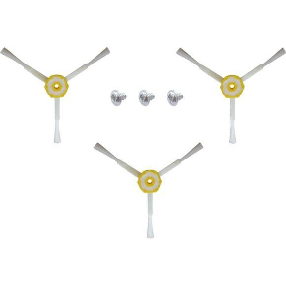 3 x spinning side brushes for iRobot Roomba 500 / 600 / 700 / 800 /900 series