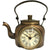 Table Clock - Old Brass Tea Kettle