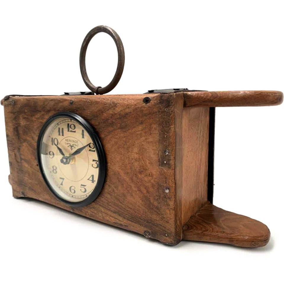 Table Clock - Recycled Brick Mould