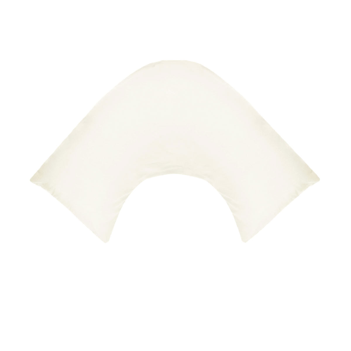 280TC Polyester Cotton V Shape Pillowcase Ivory