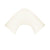 280TC Polyester Cotton V Shape Pillowcase Ivory