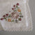 Victoriana Cream Applique Embroidered Table Topper 85 x 85 cm