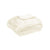 Tuscany Luxury Faux Sheep Wool Fur Throw Rug Ivory