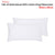 Accessorize Pair of White Hotel Deluxe Cotton King Pillowcases 50cm x 90cm
