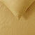 Vintage Design Homewares 100% Linen Ochre Quilt Cover Set Queen