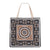 J Elliot Home Kasbah Cotton Tote Shopping Bag 40.5x43x10cm Black
