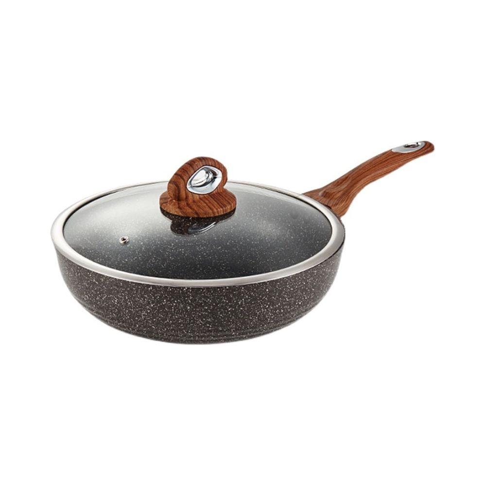 Justcook 30cm JSHS-IH4930C-1 Marble Wok Stirfry Pan