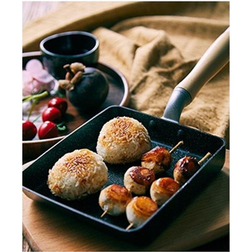 Justcook 15*18cm JSHS-IH6001F-1 Tamagoyaki Non-stick Square Omelette Pan-Green