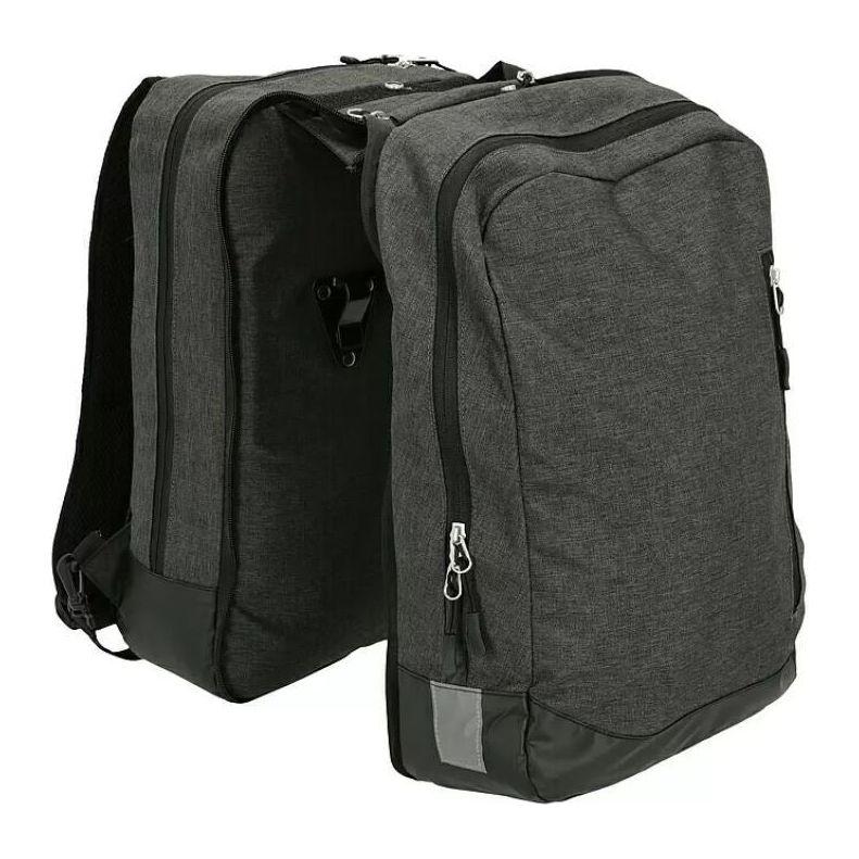 2 in 1 Backpack and Double Pannier Bag - 25L