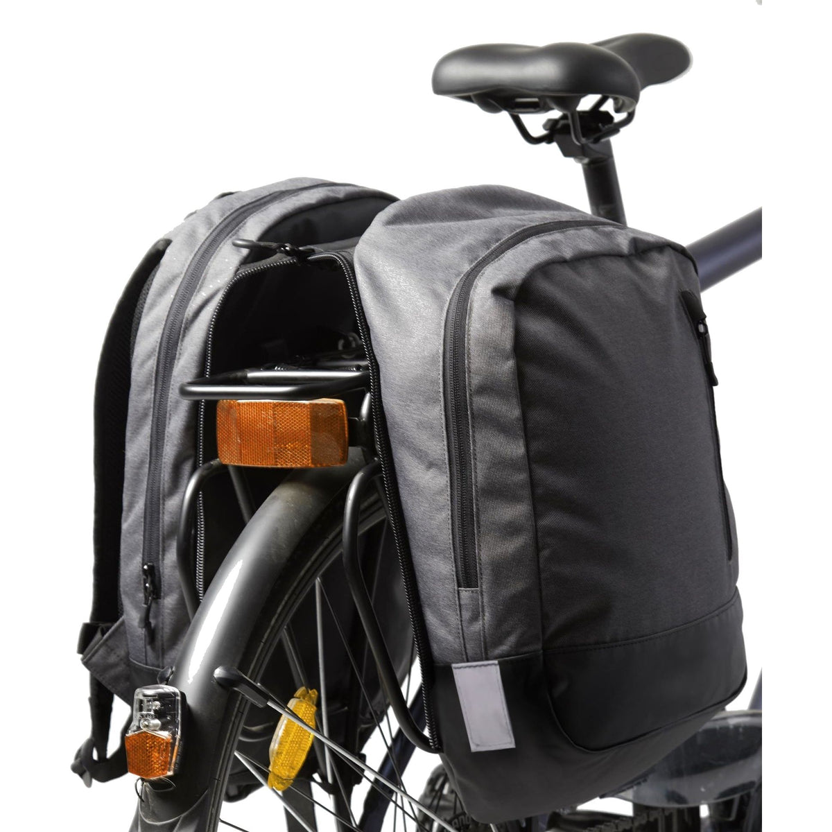 2 in 1 Backpack and Double Pannier Bag - 25L