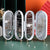 Jewellery Storage Box Earrings Display Necklace Organizer 4 Doors Foldable Screen
