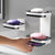 Portable Soap Holder Wall Storage Rack Organizer Bathroom Accessories Double Layer Holder