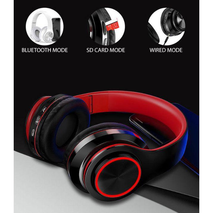 Bluetooth 5.0 Wireless Earphones Foldable Headset Stereo Headphones