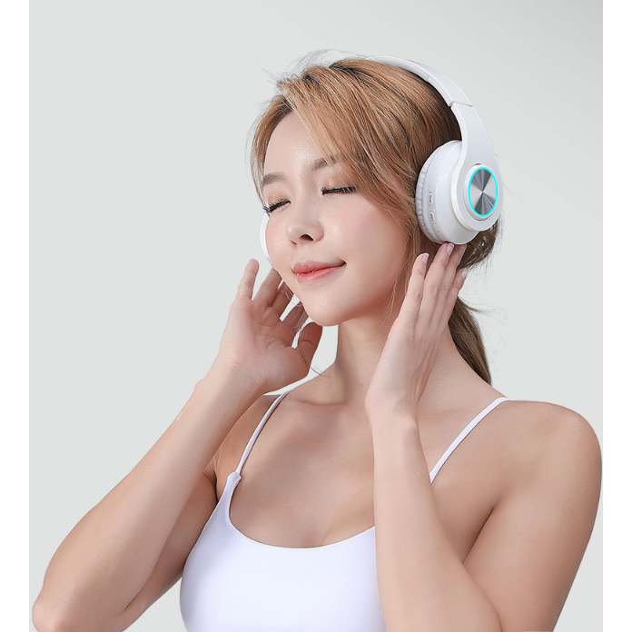 Bluetooth 5.0 Wireless Earphones Foldable Headset Stereo Headphones