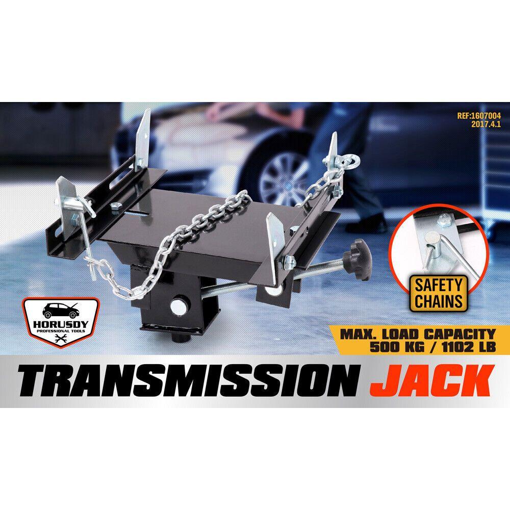 Transmission Jack Adapter Gearbox Removal Adaptor 500KG Loading Automotive Tool