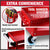 Red 3-Tier Tool Cart Trolley Toolbox Workshop Garage Storage 150KG Organizer Garage