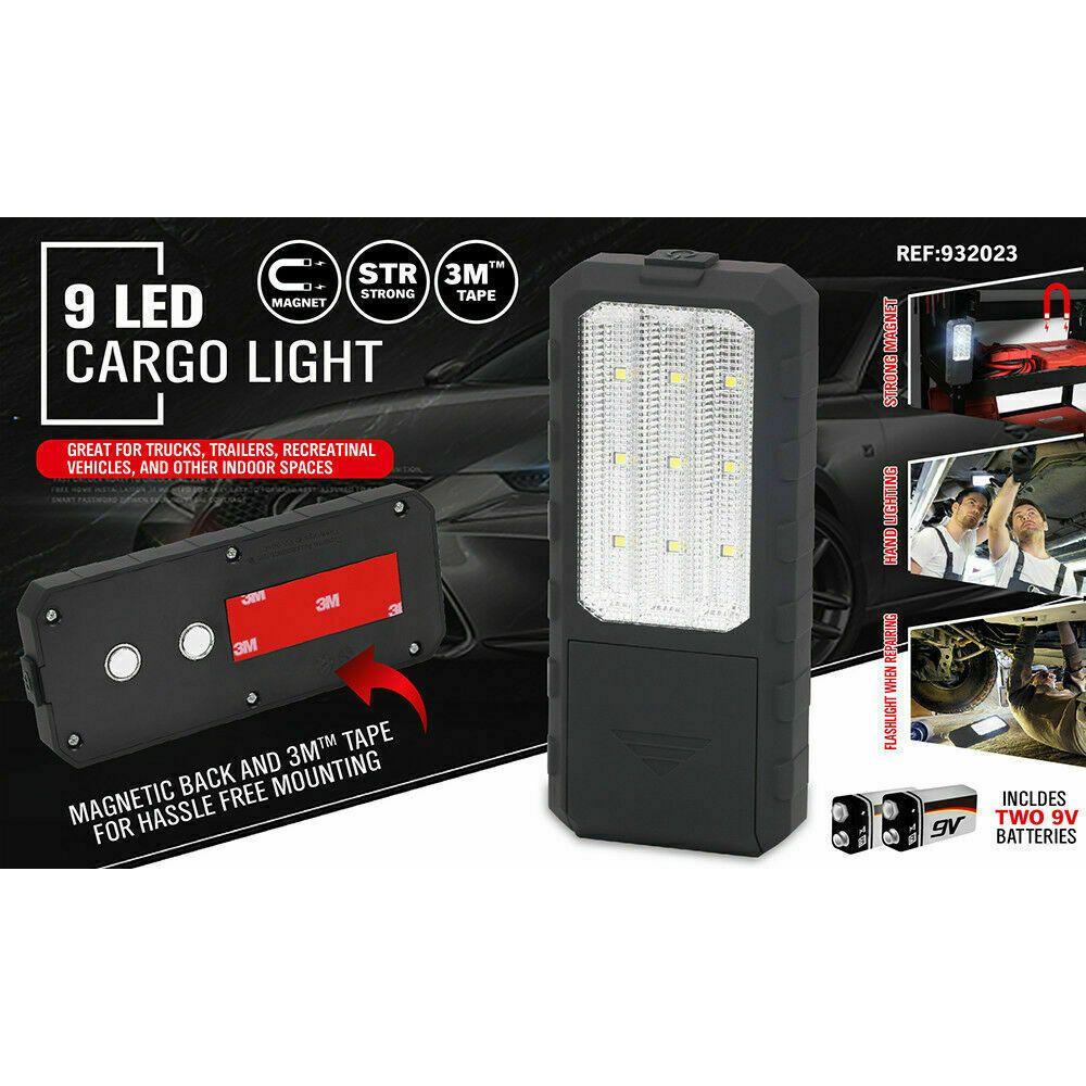 LED Light Camping Portable Magnetic Garage Work Auto Repair Torch Super Bright