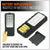 LED Light Camping Portable Magnetic Garage Work Auto Repair Torch Super Bright