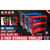 3-Tier Heavy Duty Steel Tool Trolley - Workshop Cart with Pegboard, Hooks and Locking Swivel Casters