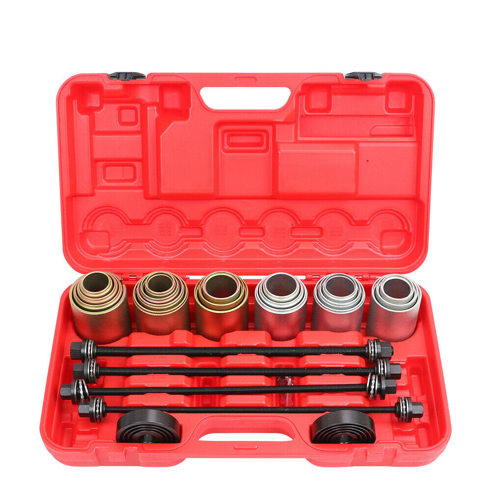 26Pc Universal Press &amp; Pull Sleeve Kit Bush Bearing Remove LCV HGV Engines Tools