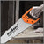 20" Hand Saw Sharp Cut Wood Plastic Cutting Heavy Duty Crosscut Saw 600mm Long