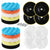 11Pc 6" Buffing Waxing Polishing Pads Kit Sponge Pad Set For Car Polisher Drill