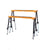 2Pc Mastercraft Sawhorse Metal Folding Non-slip Surface Saw Horse 120KG Capacity