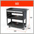 3-Tier Tool Cart Storage Trolley Lock Drawer Parts Cabinet Organizer Heavy Duty