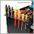 3-Tier Tool Cart Storage Trolley Lock Drawer Parts Cabinet Organizer Heavy Duty